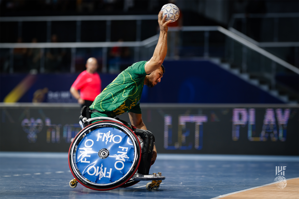 Brazil vs USA wheelchair handball