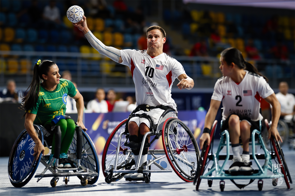 Brazil vs USA wheelchair handball