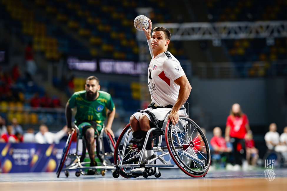 Brazil vs USA wheelchair handball
