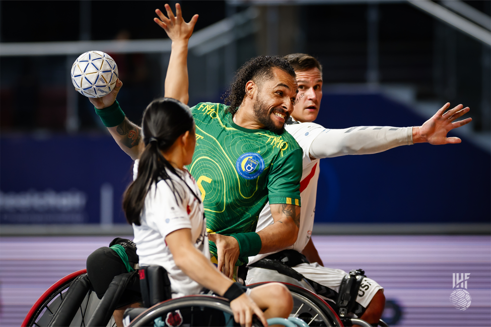 Brazil vs USA wheelchair handball