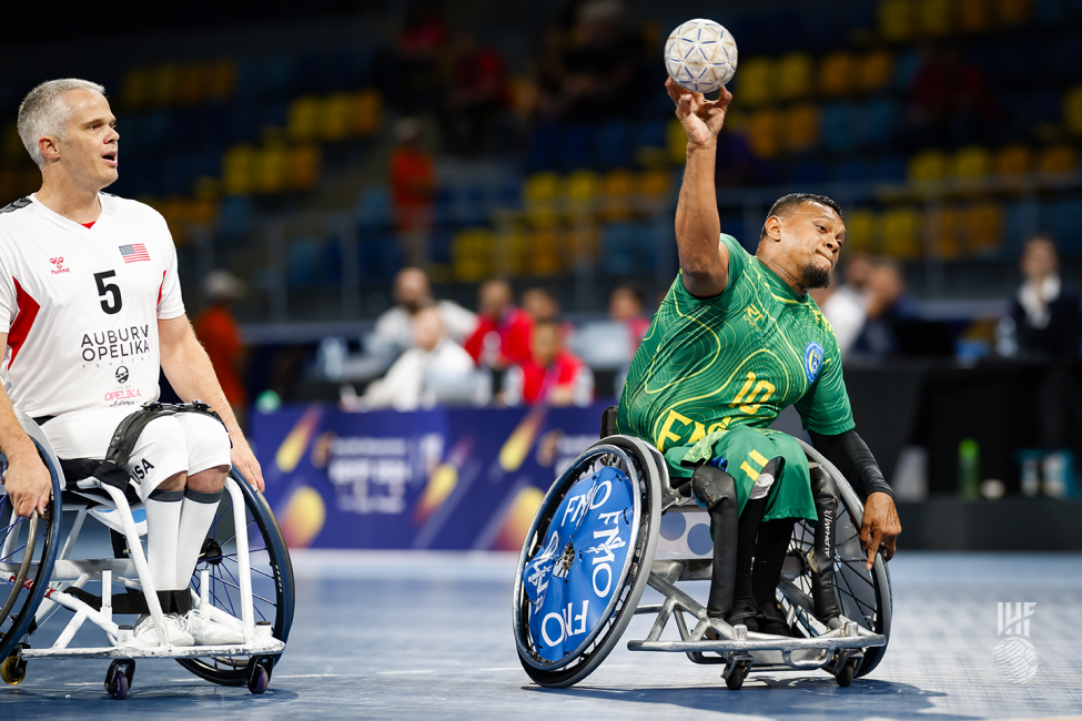 Brazil vs USA wheelchair handball