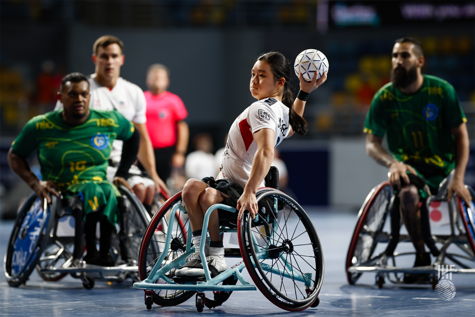 Brazil vs USA wheelchair handball