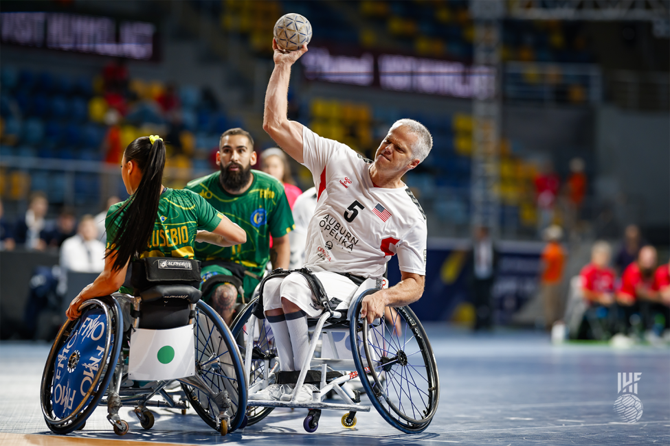 Brazil vs USA wheelchair handball