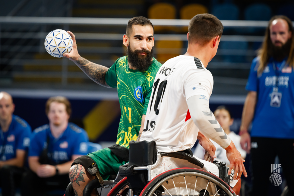 Brazil vs USA wheelchair handball