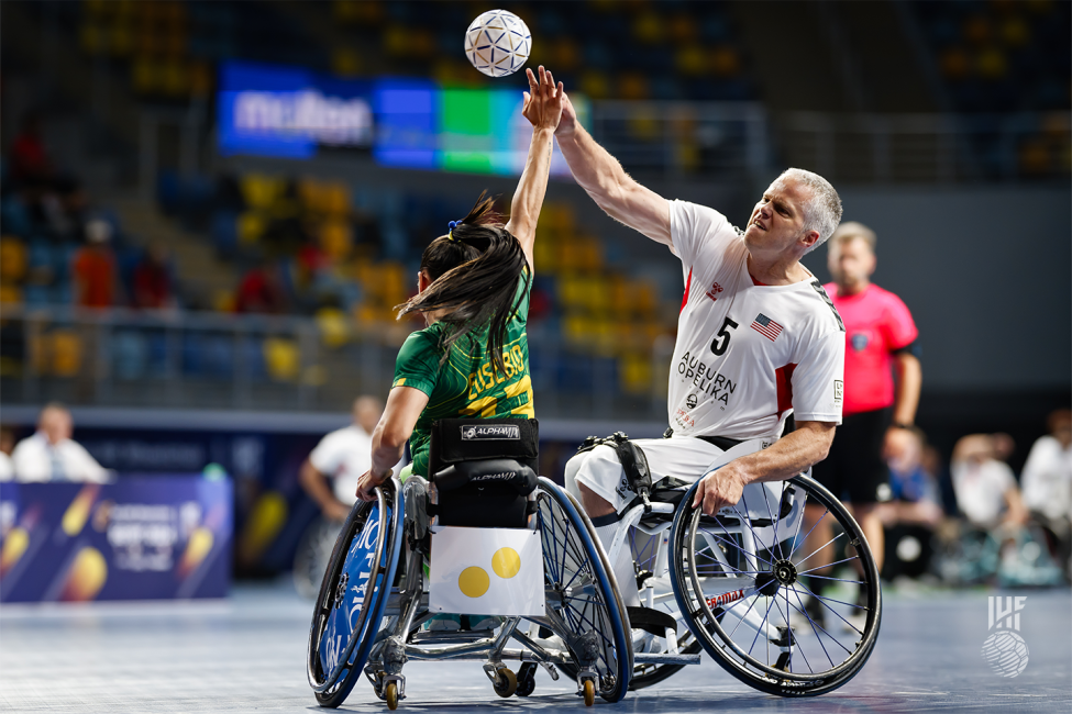 Brazil vs USA wheelchair handball