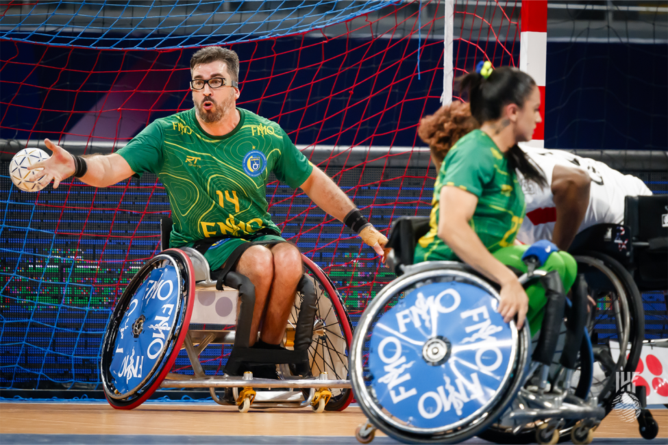 Brazil vs USA wheelchair handball