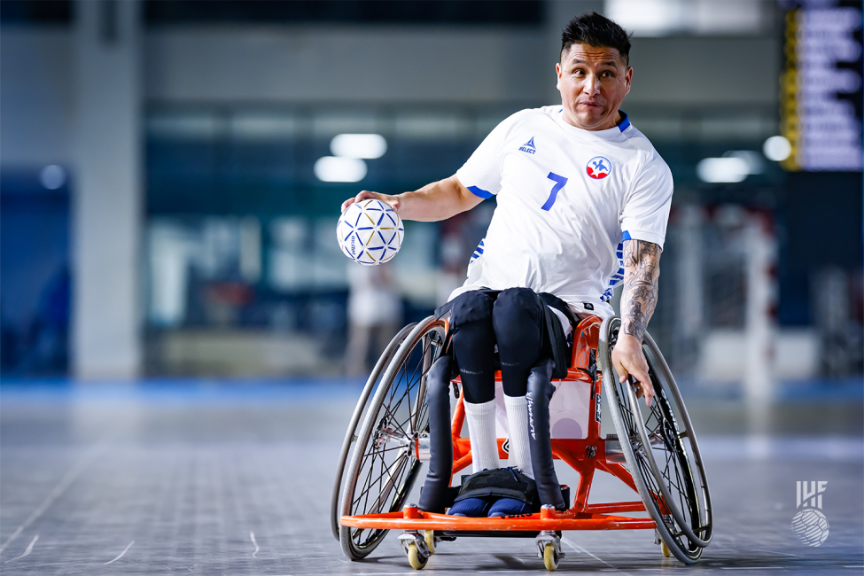 Chile vs India wheelchair handball