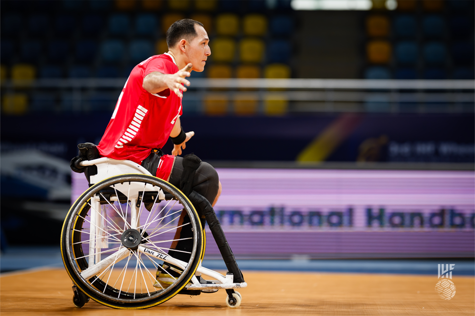 Chile vs Japan wheelchair handball