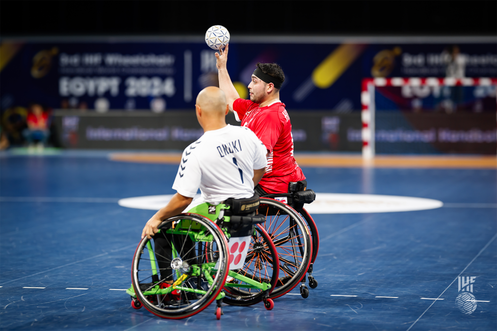 Chile vs Japan wheelchair handball
