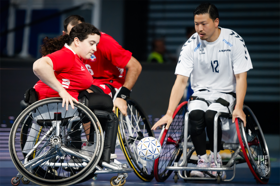 Chile vs Japan wheelchair handball