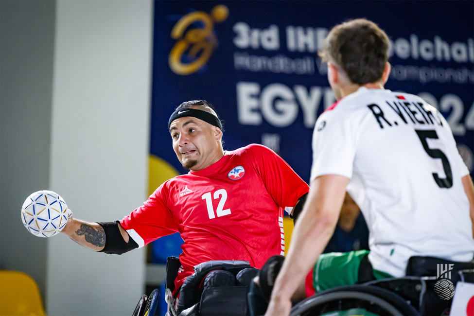 Chile vs Portugal wheelchair handball