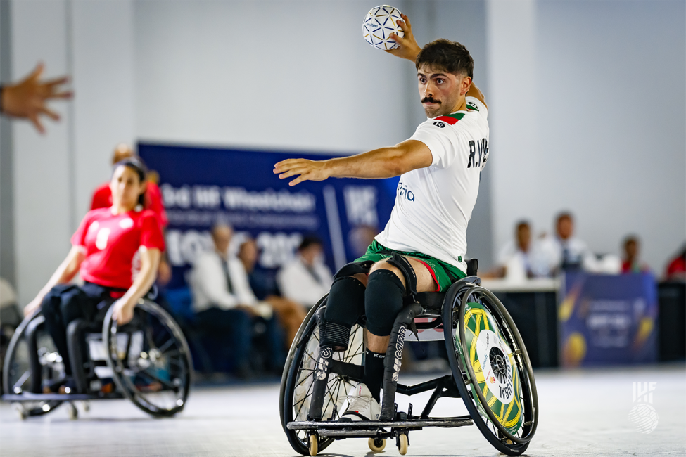 Chile vs Portugal wheelchair handball