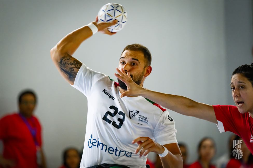 Chile vs Portugal wheelchair handball