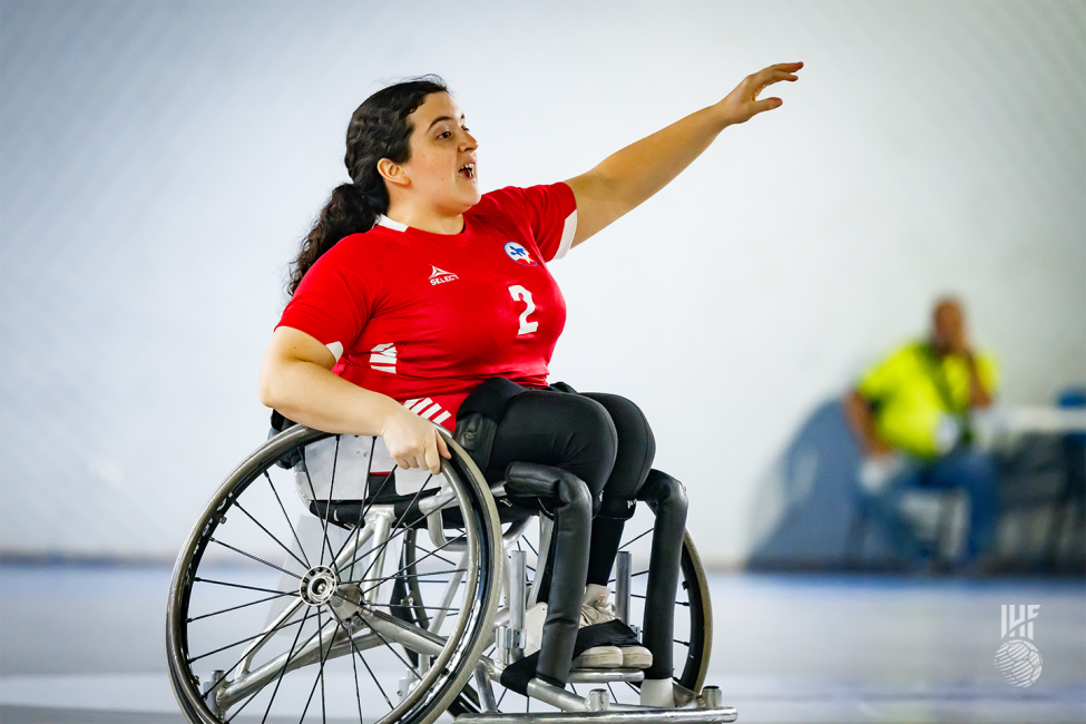 Chile vs Portugal wheelchair handball