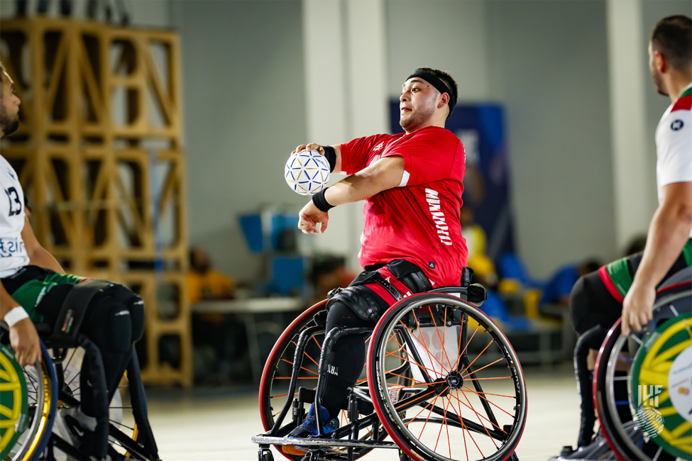 Chile vs Portugal wheelchair handball