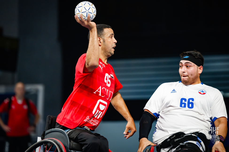 Egypt vs Chile wheelchair handball