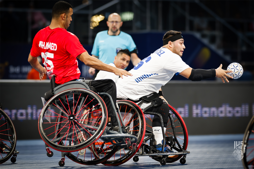 Egypt vs Chile wheelchair handball