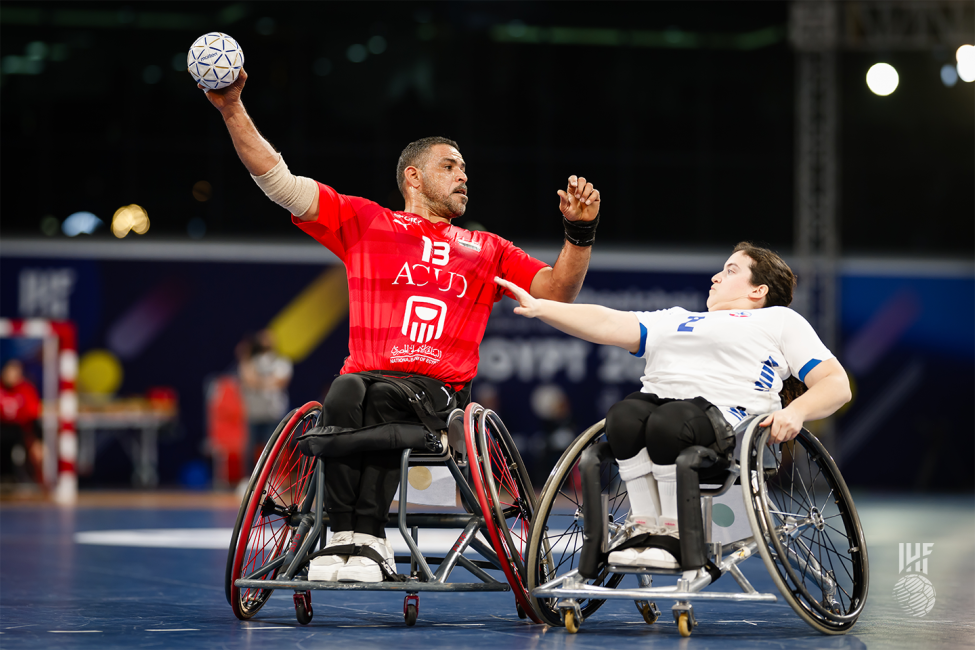 Egypt vs Chile wheelchair handball