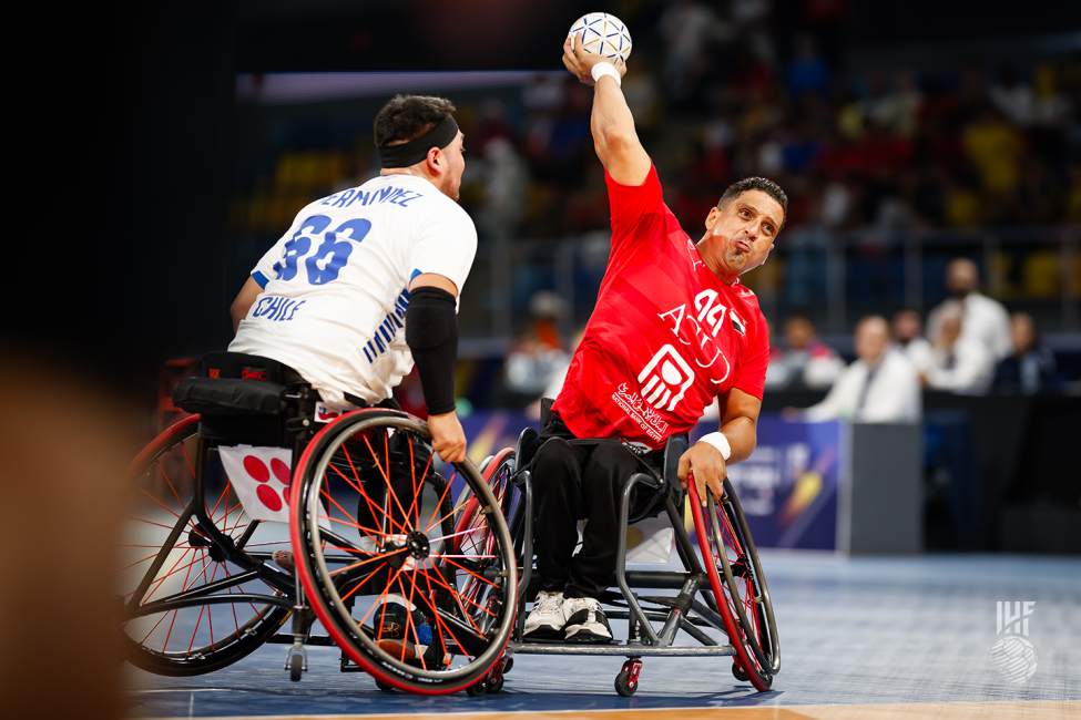 Egypt vs Chile wheelchair handball