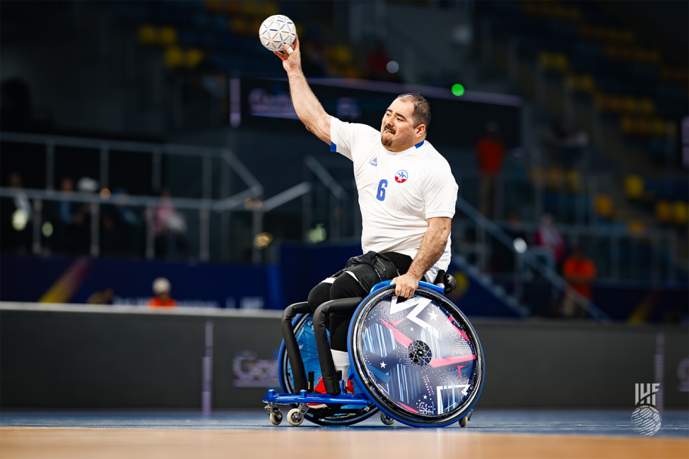 Egypt vs Chile wheelchair handball