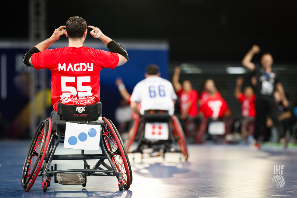 Egypt vs Chile wheelchair handball