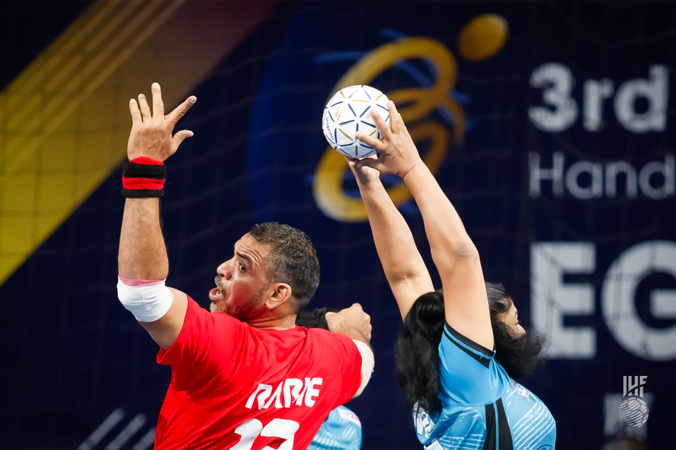 Egypt vs India wheelchair handball