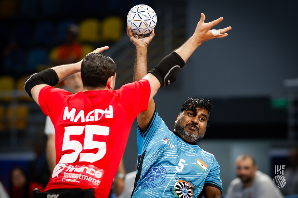 Egypt vs India wheelchair handball