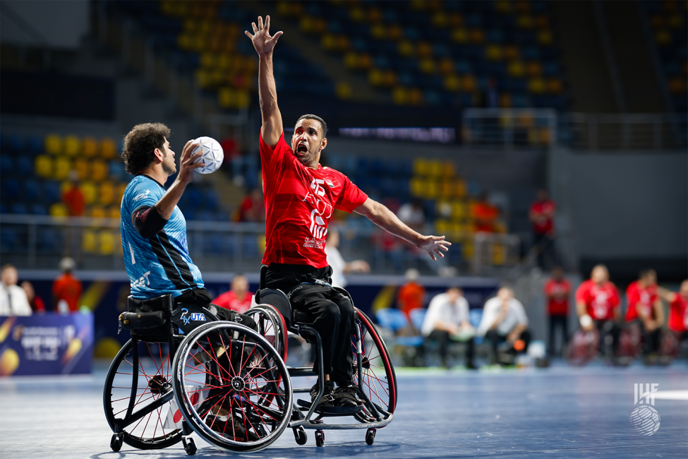 Egypt vs India wheelchair handball