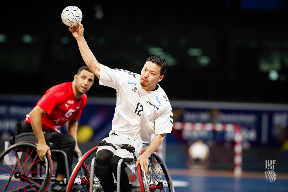 Egypt vs Japan wheelchair handball