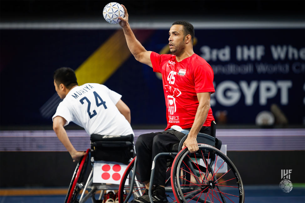 Egypt vs Japan wheelchair handball