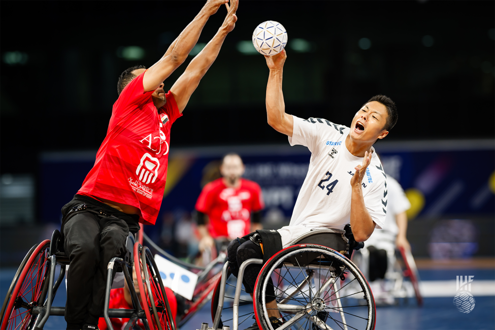 Egypt vs Japan wheelchair handball