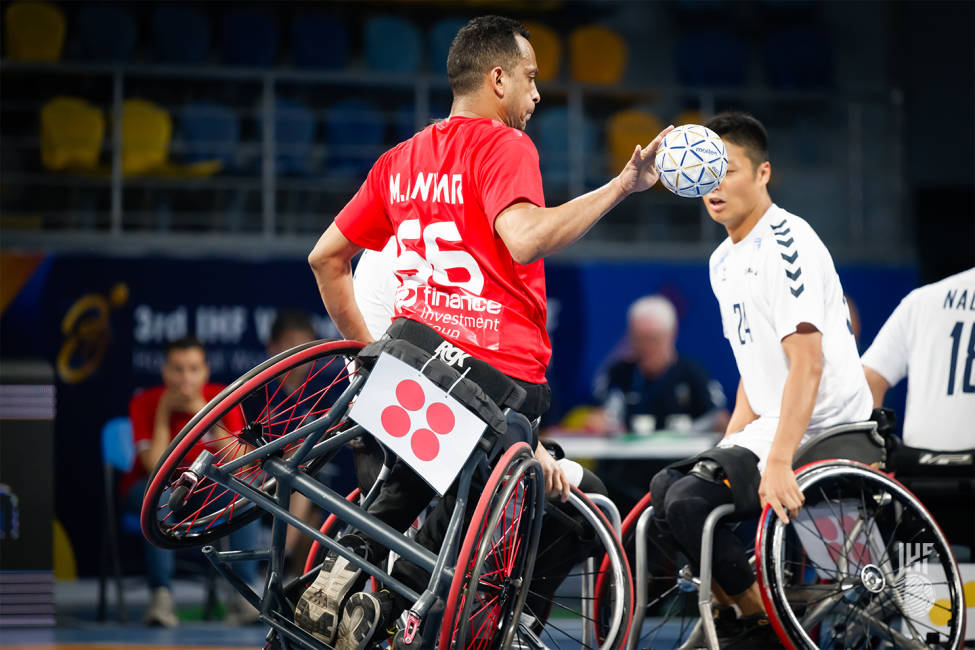 Egypt vs Japan wheelchair handball