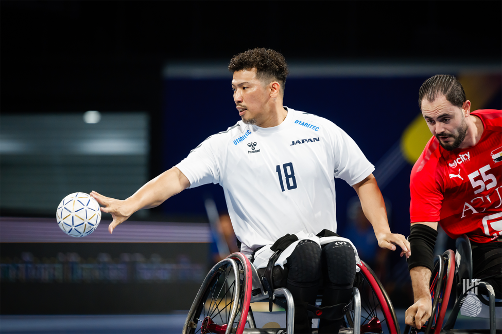 Egypt vs Japan wheelchair handball