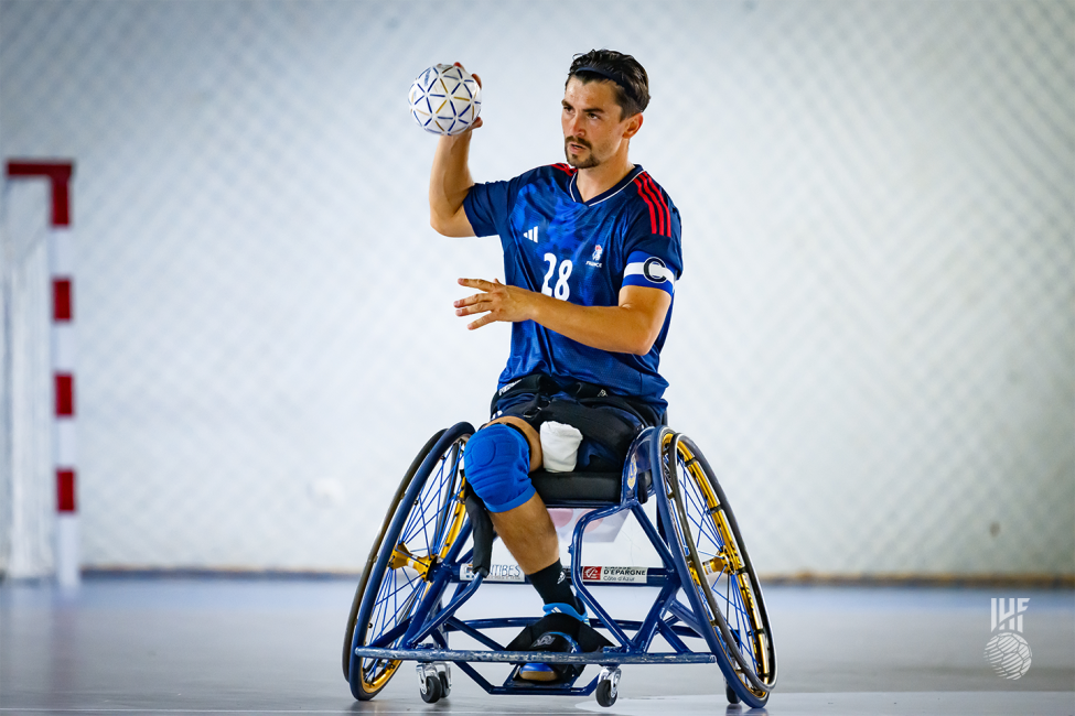 France vs Brazil wheelchair handball