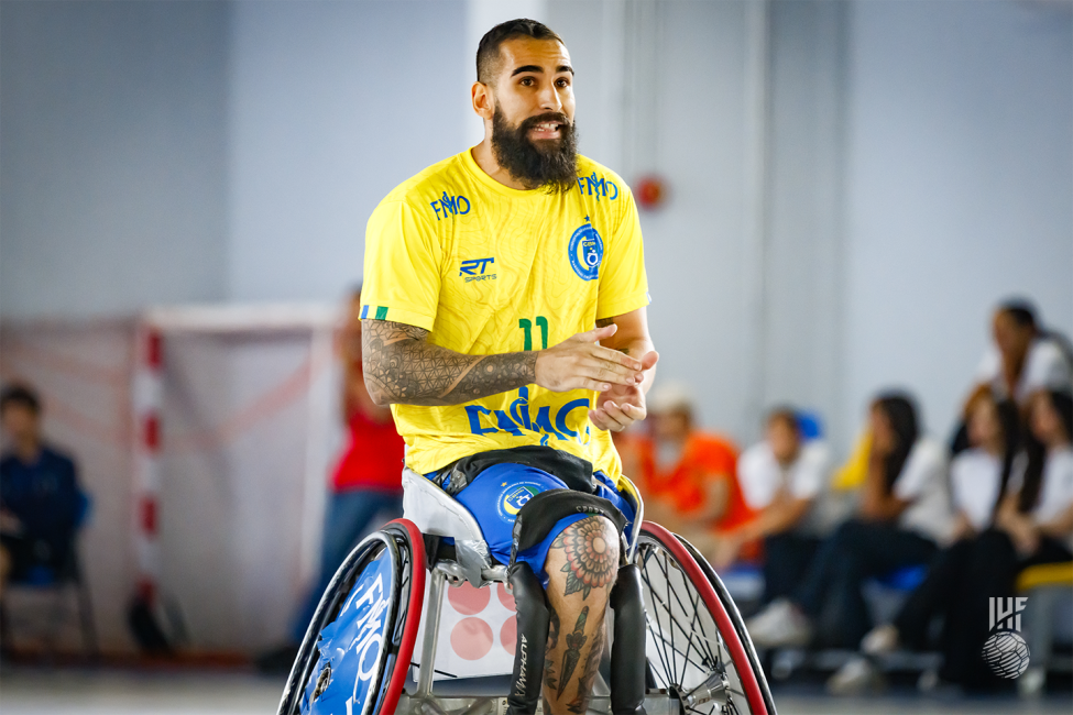 France vs Brazil wheelchair handball