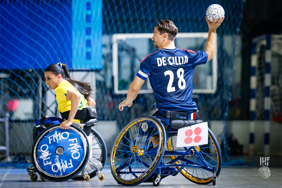 France vs Brazil wheelchair handball