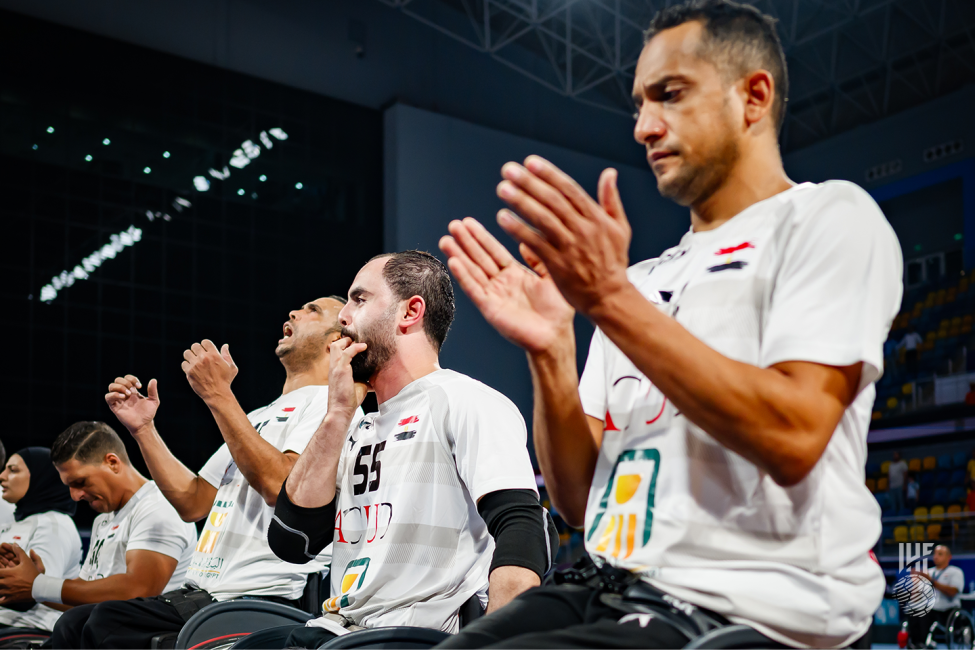France vs Egypt wheelchair handball