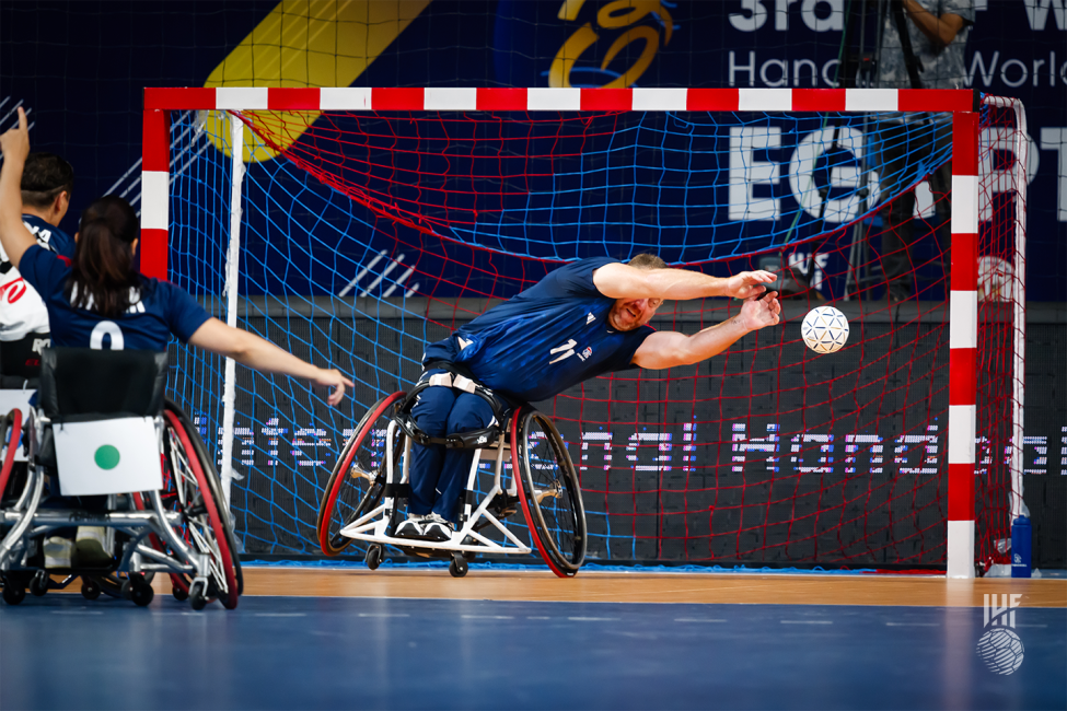 France vs Egypt wheelchair handball