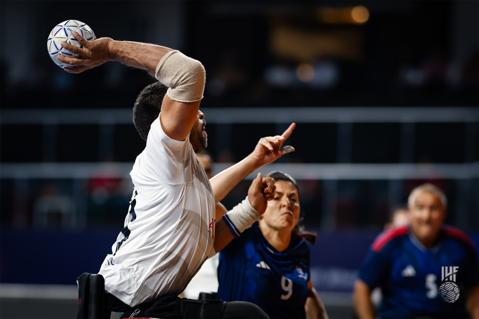 France vs Egypt wheelchair handball