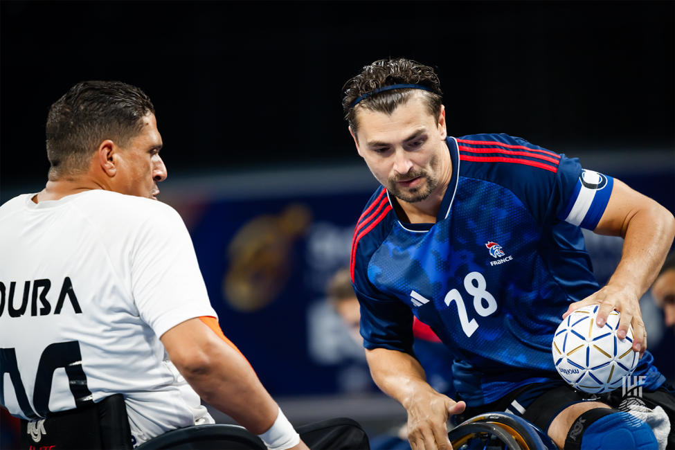 France vs Egypt wheelchair handball