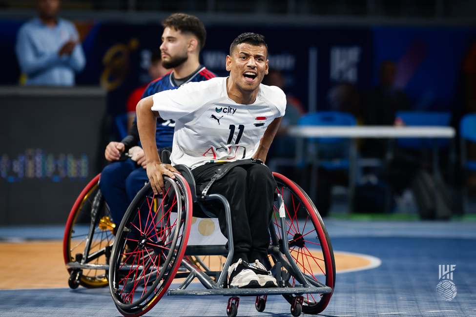 France vs Egypt wheelchair handball
