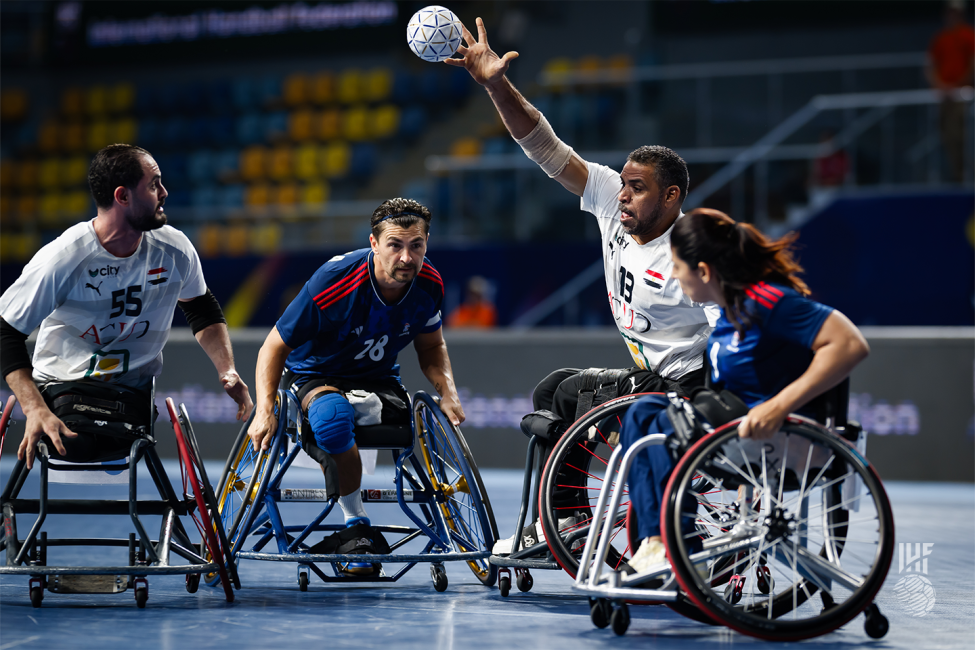 France vs Egypt wheelchair handball