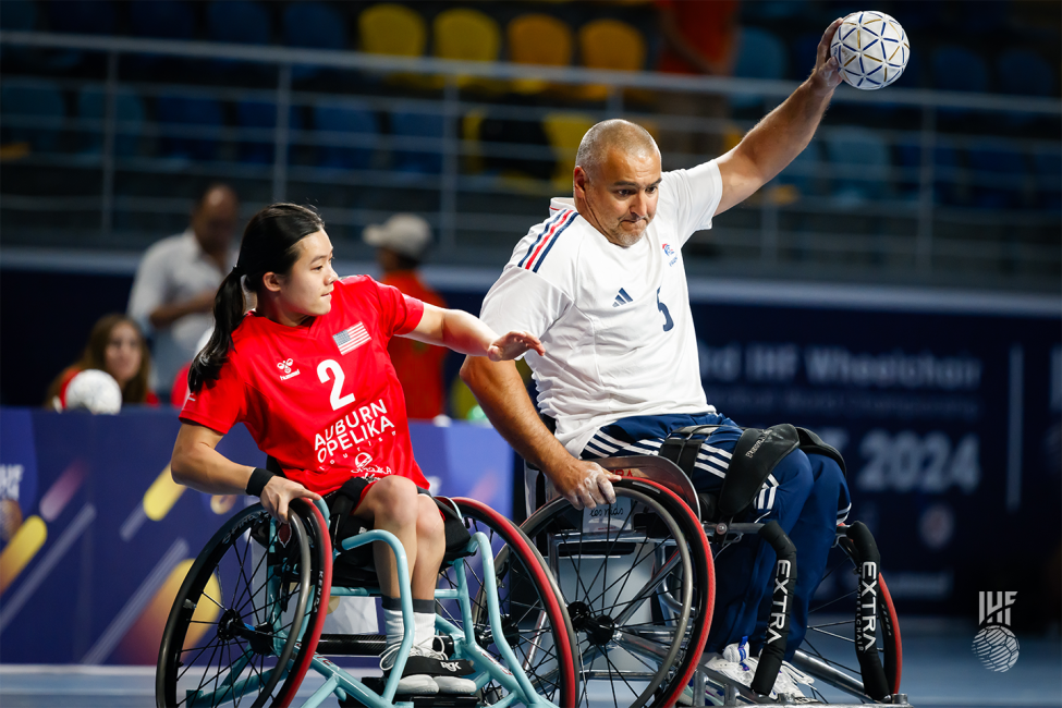 France vs USA wheelchair handball