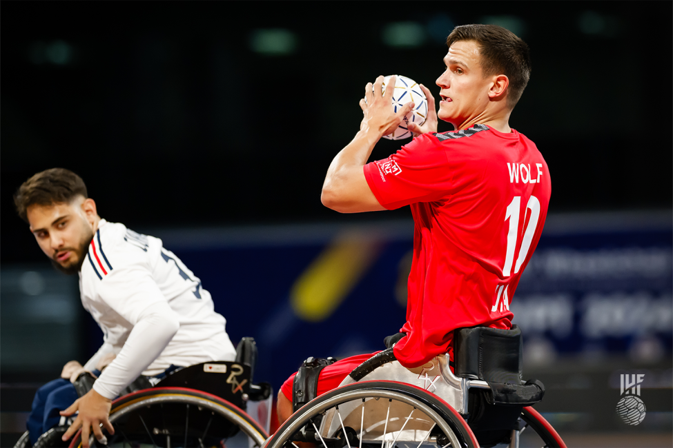 France vs USA wheelchair handball