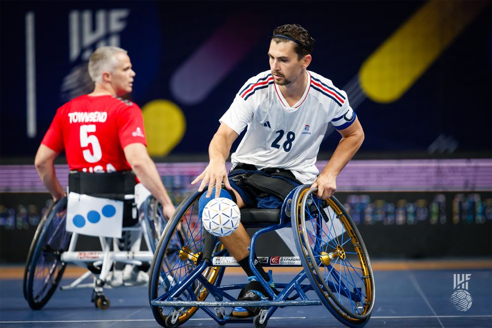 France vs USA wheelchair handball