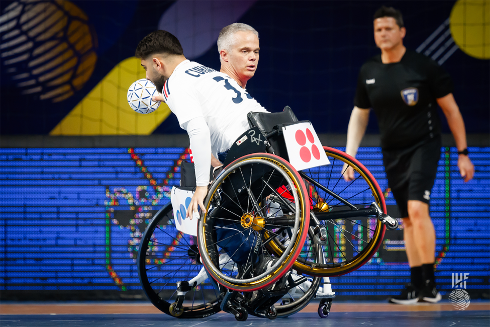 France vs USA wheelchair handball