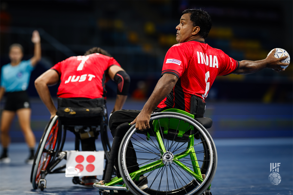 India vs Portugal wheelchair handball