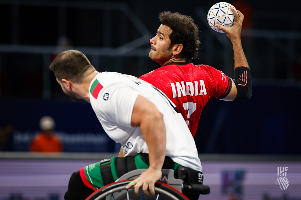 India vs Portugal wheelchair handball