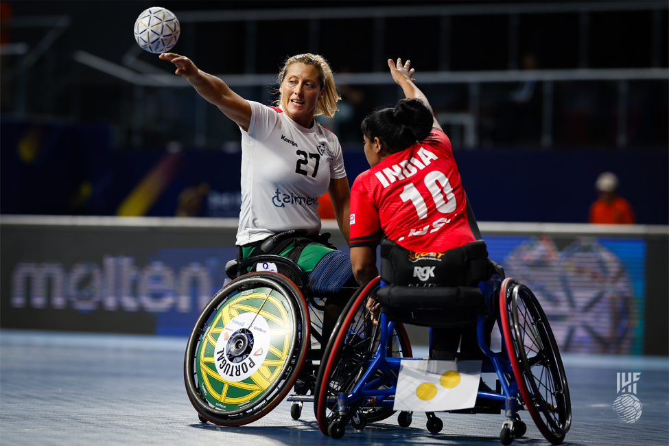 India vs Portugal wheelchair handball
