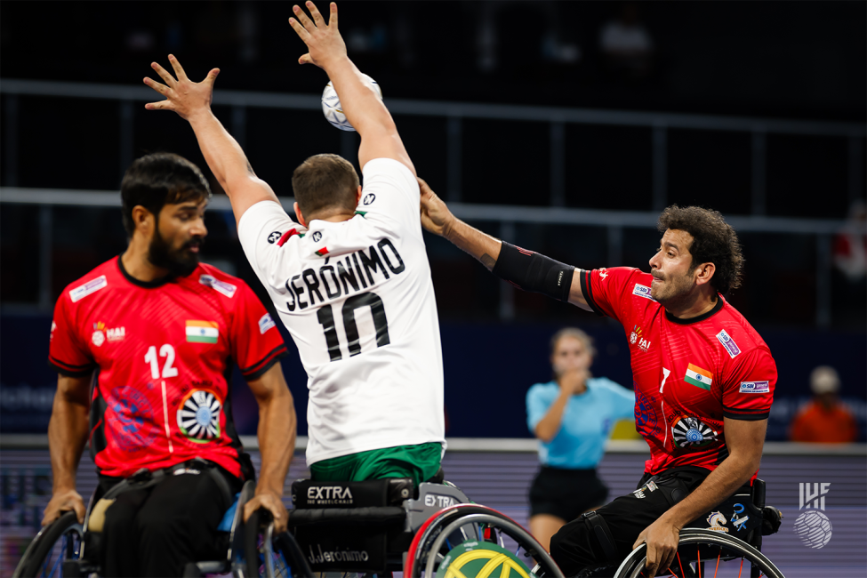 India vs Portugal wheelchair handball